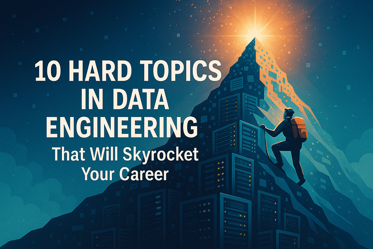 10 Hard Topics in Data Engineering That Will Skyrocket Your Career